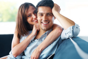 Happy young couple